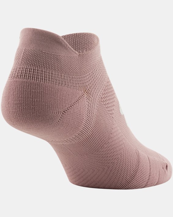 Unisex UA ArmourDry® Run Lite 3-Pack Socks, Gray, pdpMainDesktop image number 9